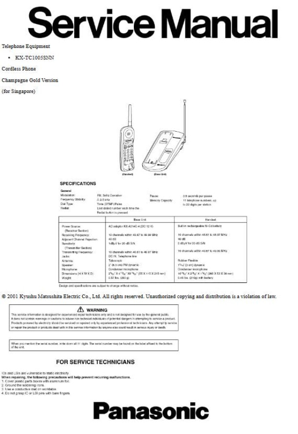 KX-TC1005SNN